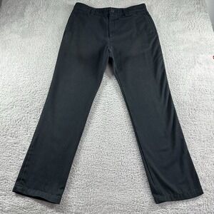 Vintage Adidas Skateboarding Pants Chino Mens 32x29 Black Baggy Y2K Streetwear‎